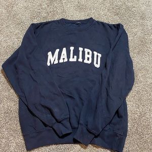 Malibu crewneck navy blue